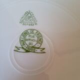 Table service 83 pieces Lions of faience Limoges