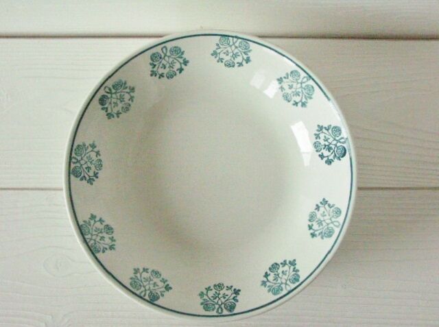 Lot 5 plates old Caps Digoin - Sarreguemines Art Deco