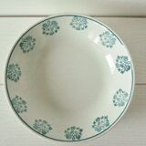 Lot 5 plates old Caps Digoin - Sarreguemines Art Deco