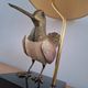 Vintage woodcock lamp by Elli Malevolti for Artiflex, designer lighting