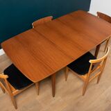 Retro Extending Dining Table & 4 Chairs By Elliots Of Newbury