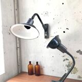 Pair of industrial lamps