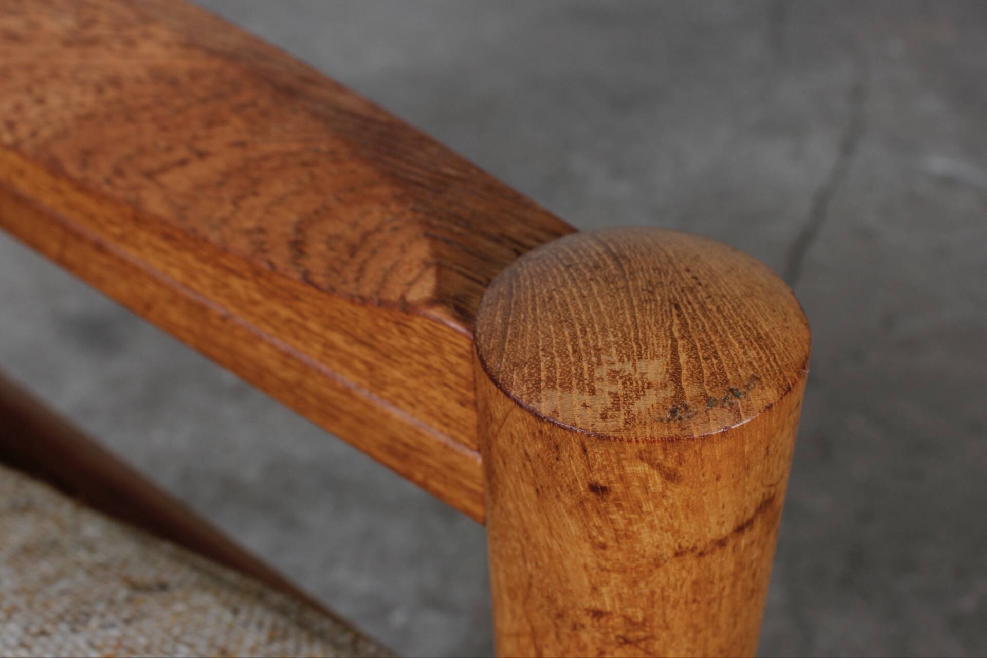 Vintage Teak Sessel Easy Chair dänisch Domino Møbler 60er 70er