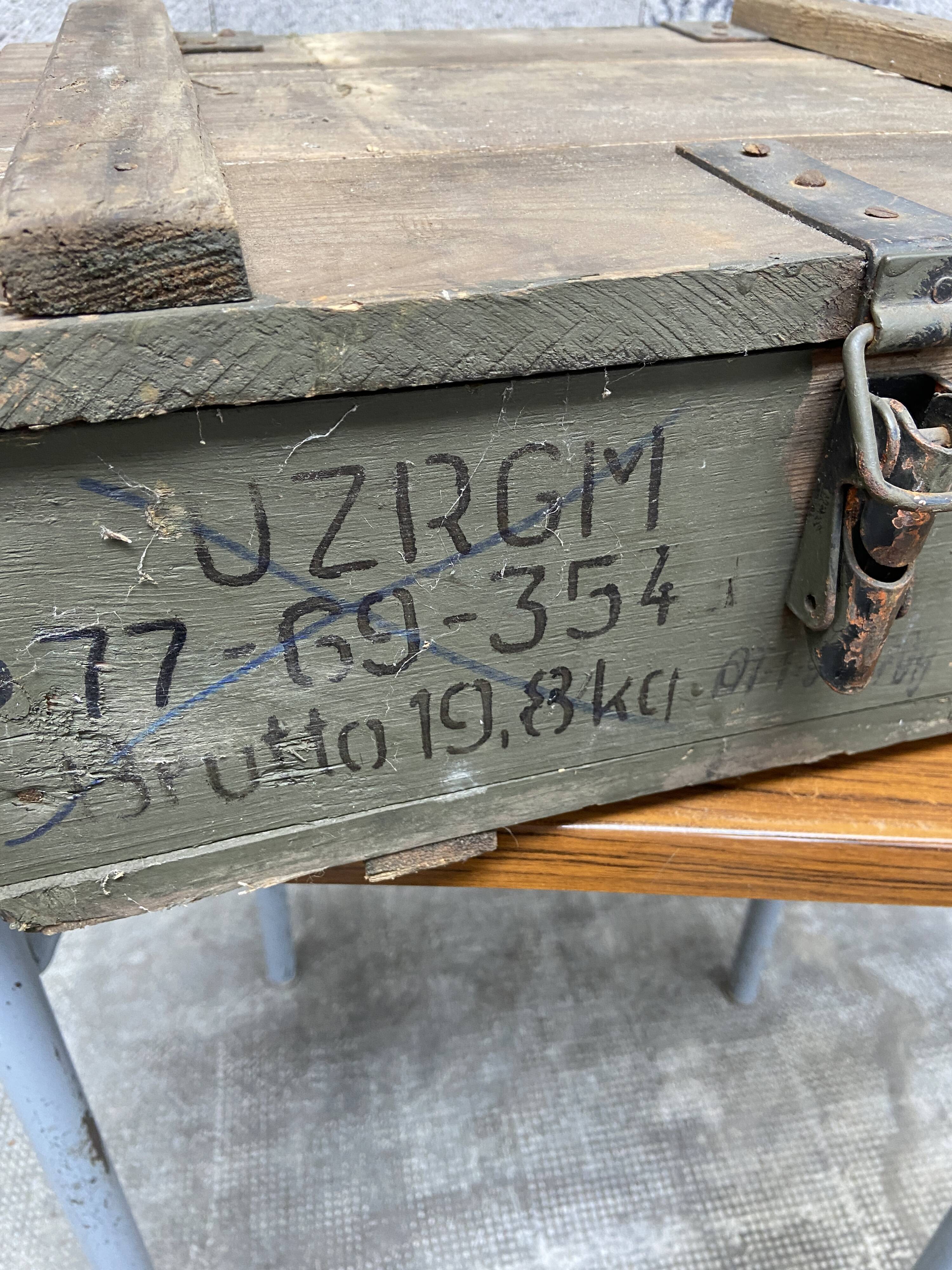 Vintage Militaria case