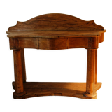 Cherry wood console