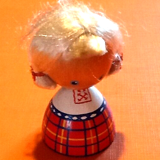 1960s-1970s traditional Salvo doll