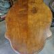 Mahogany violin pedestal table, 19th century
