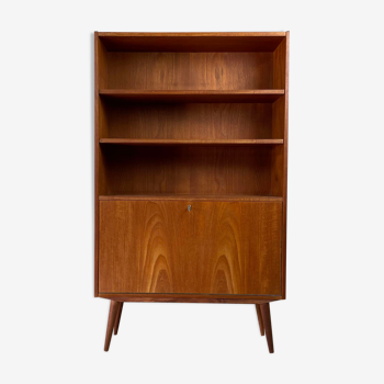 Scandinavian teak bookcase, 60s