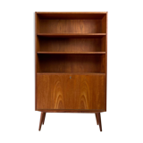 Scandinavian teak bookcase, 60s