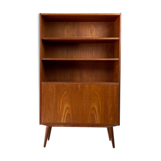 Bibliothèque scandinave en teck, années 60