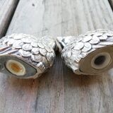 Pair of pepper salt birds