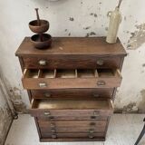 Drawer loom cabinet