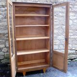 Vintage wood library