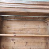 Old Parisian bitter farmhouse 1 rustic fir door with key