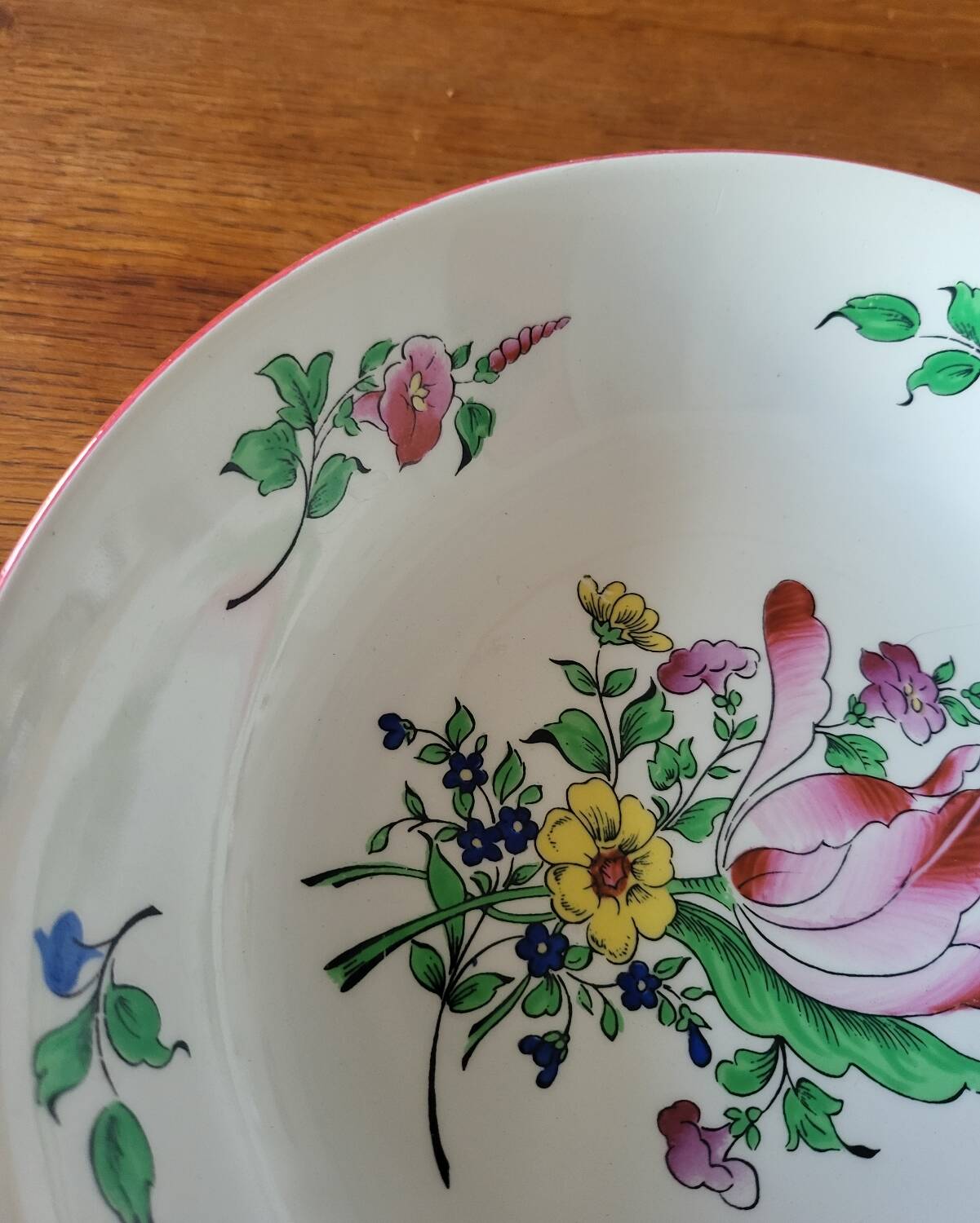 Lunéville KG Porcelain Deep Plate