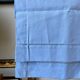 Sky blue mestizo taie in cross-breed 45 x 189 cm