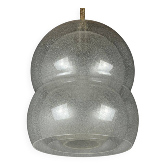 Suspended Murano lamp attributed to Mazzega, Italy, 1960s.