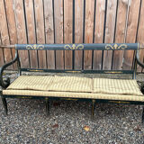 Rare 19th-century painted bench or sofa