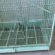 Old wooden and metal birdcage