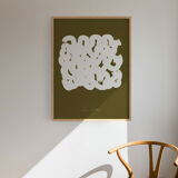 Impression d’art giclère abstraite 50x70cm