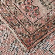 7x11 Pale Red Classic Vintage Rug, 204x335Cm