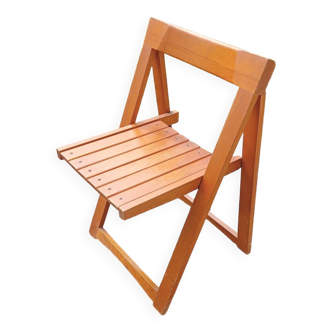 Beech folding chair