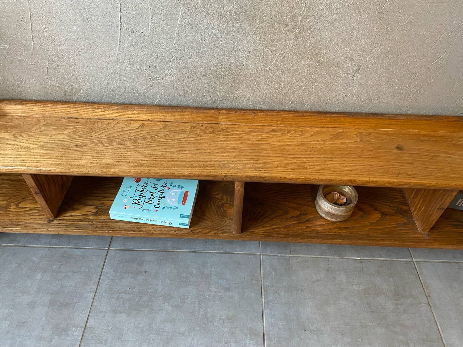 Vintage wooden sideboard (shallow)
