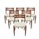 Set of six teak chairs, Danish design, 1960s, made in Denmark
