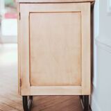 Renovated vintage desk by Jacques Hitier, 1960s.