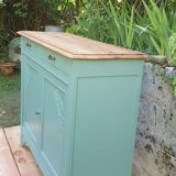 Green art deco buffet