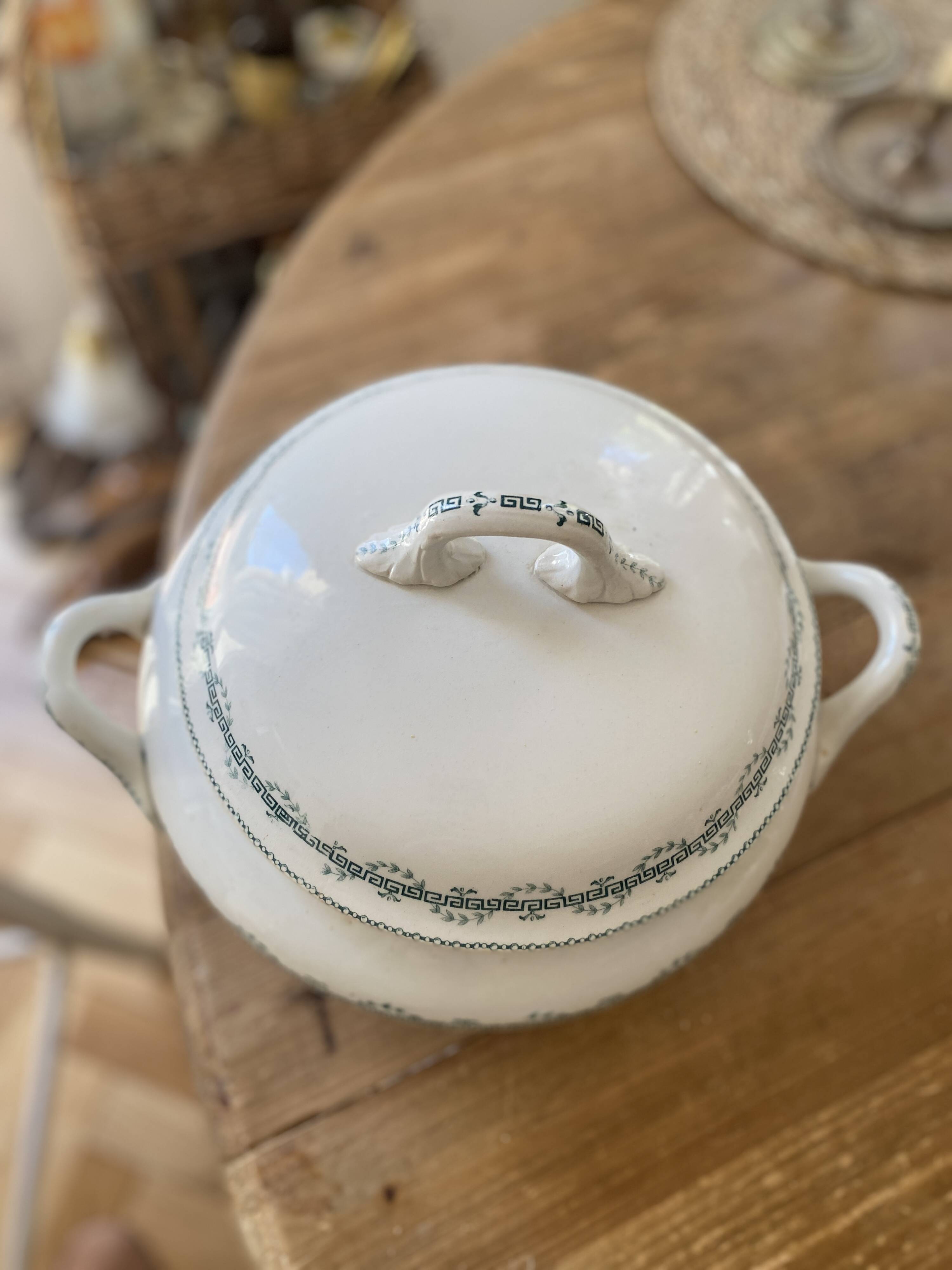 Iron earth tureen
