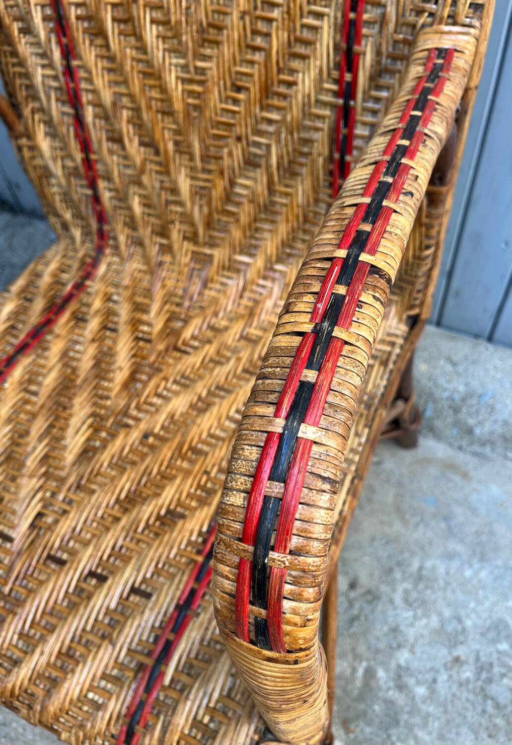Fauteuil en rotin