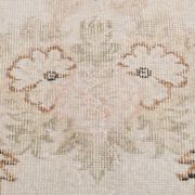 Tapis Aubusson ancien tons beiges et roses, élégant et raffiné, 209x335 Cm