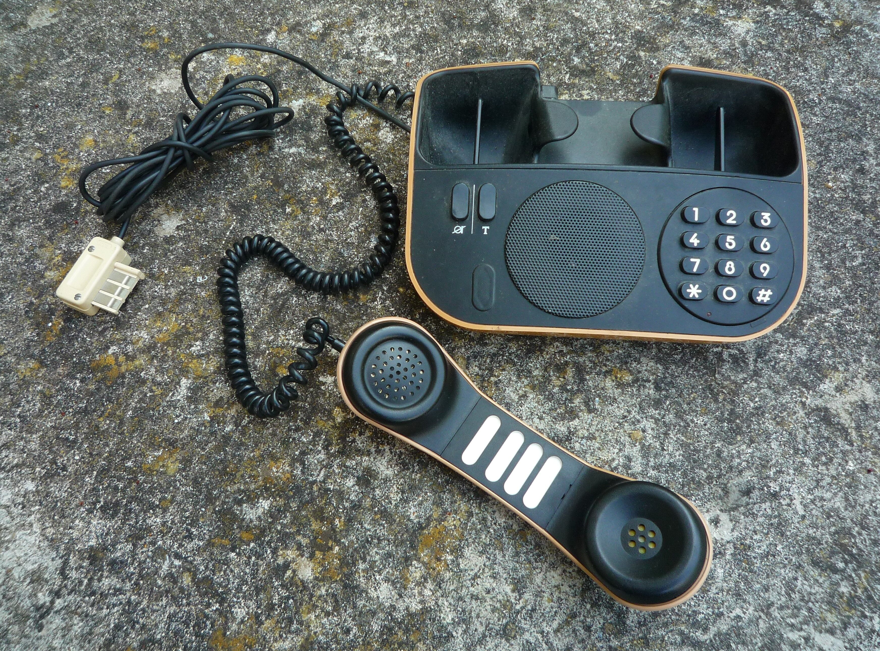 1980s vintage touch phone