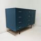 Vintage sideboard in formica / chest of drawers enfilade TV cabinet tv storage