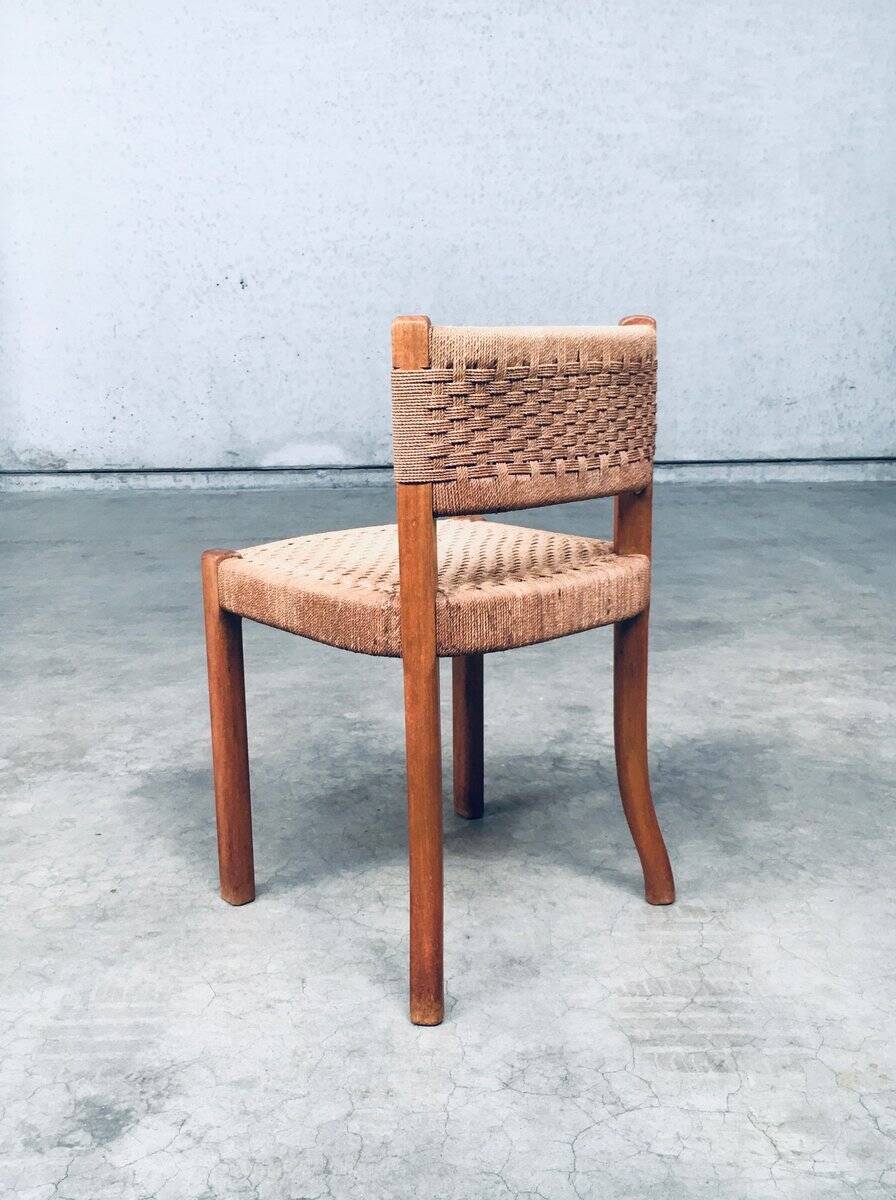 Mid-Century Rope Side Chair, Sweden, 1960s