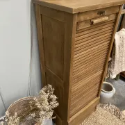 oak curtain furniture / filing cabinet