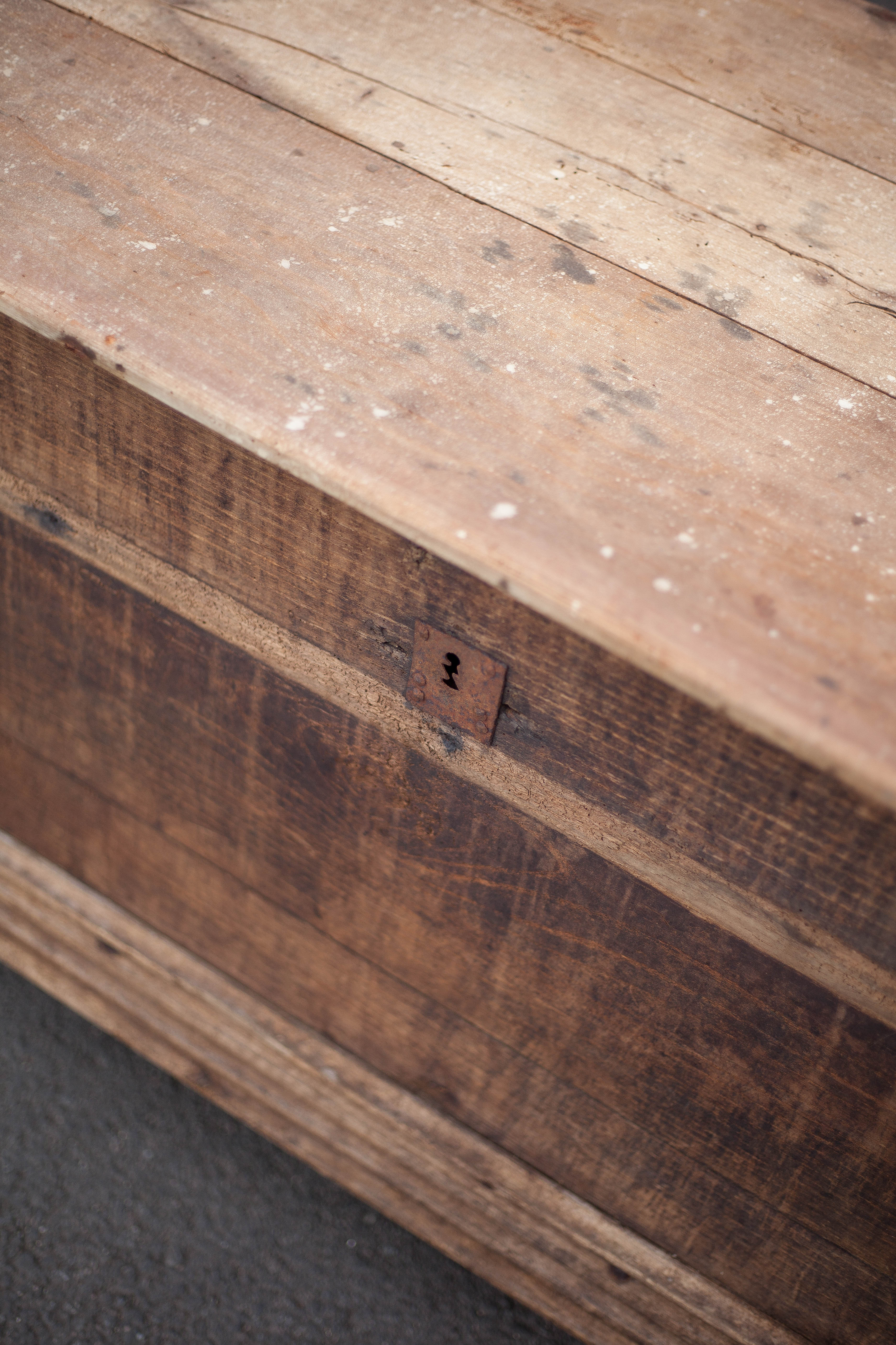 Oak chest