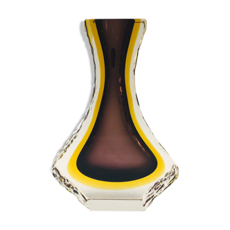 Mid-Century Italian Sommerso vase from Murano, 1960s