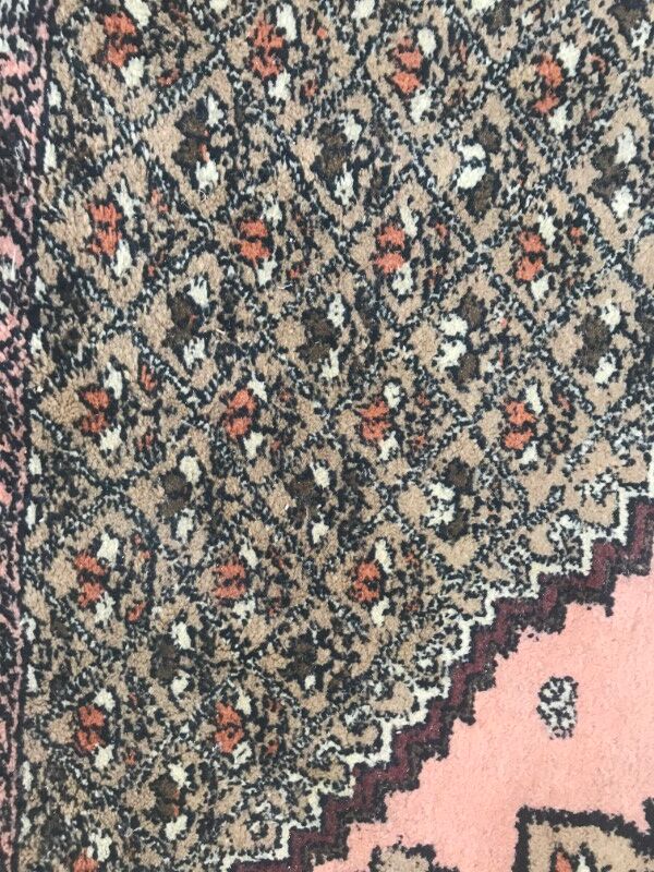 Tapis ancien Maroc Rabat fait main, 205X287 cm