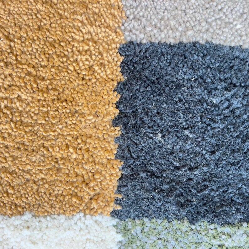 Large handmade Berber rug 400cm x 300cm