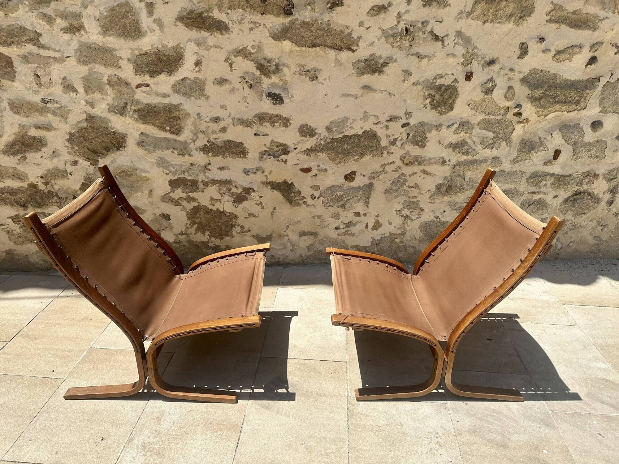 Paire de fauteuils Siesta – Ingmar Relling pour Westnofa, années 1960-70