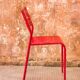 Set of 6 vintage metal chairs
