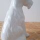 Vintage ceramic terrier
