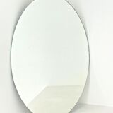 Oval beveled mirror 44x60cm
