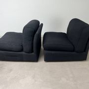 2 Ligne Roset armchairs from the 1970s.