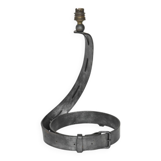 Lampe de table en fer forgé