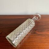 Vintage Textured Glass Vase, 1960s–1970s