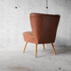 Tawny cocktail chair - 1960