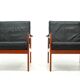 Lounge chairs by Illum Walkelsø for Niels Eilersen, 1960s